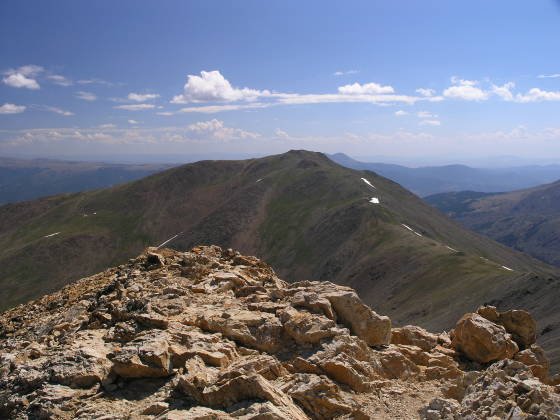 Mt. Oxford, from the Belford summit (looking east)