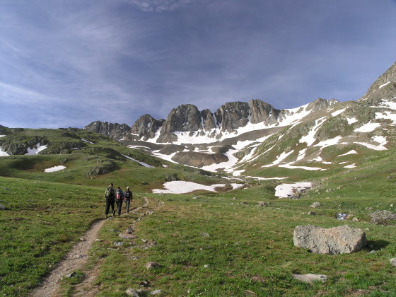 Ascending into the American Basin