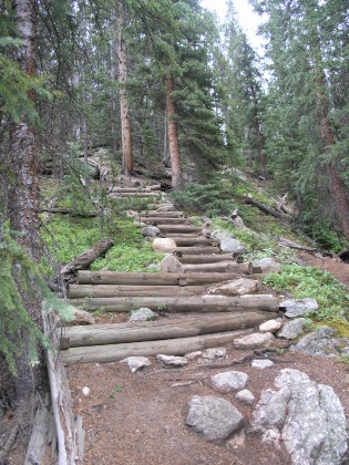 Steps on the trail